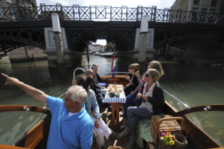 Picknick aan boord